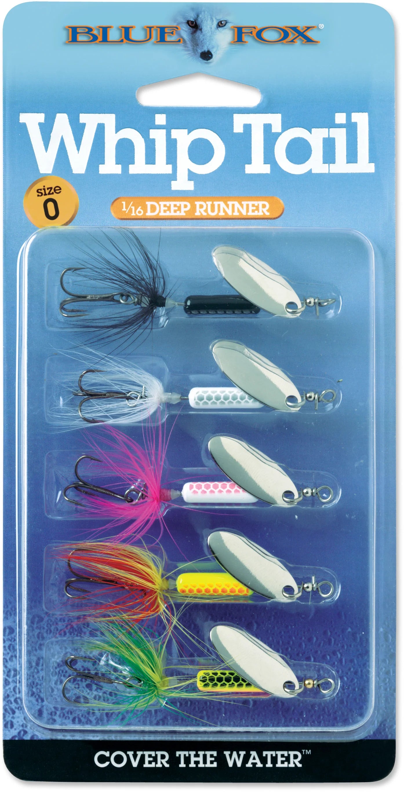 Blue Fox Whip Tail 5-Piece Variety Kit