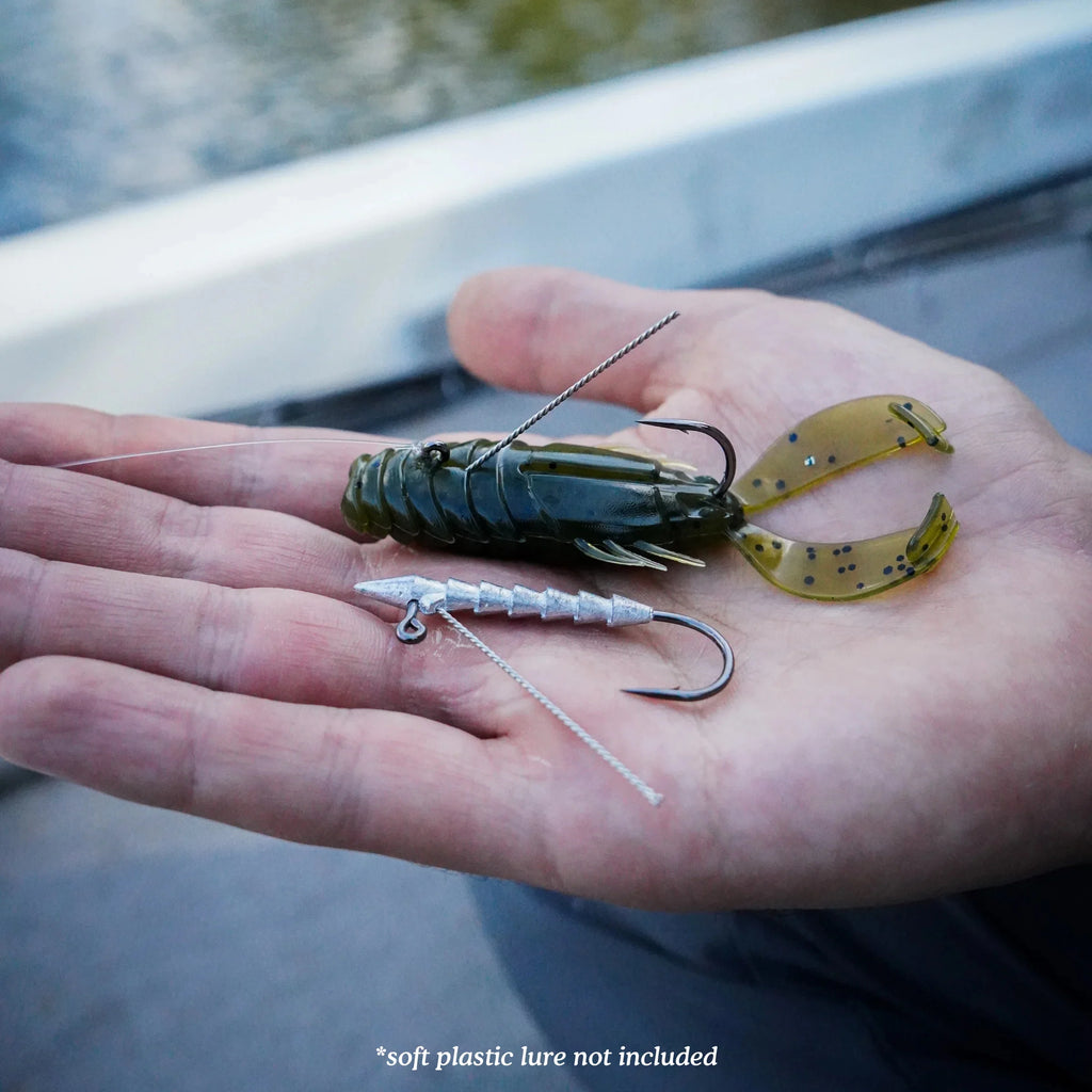 Core Tackle HD The Hover Rig Weedless - 3 pack