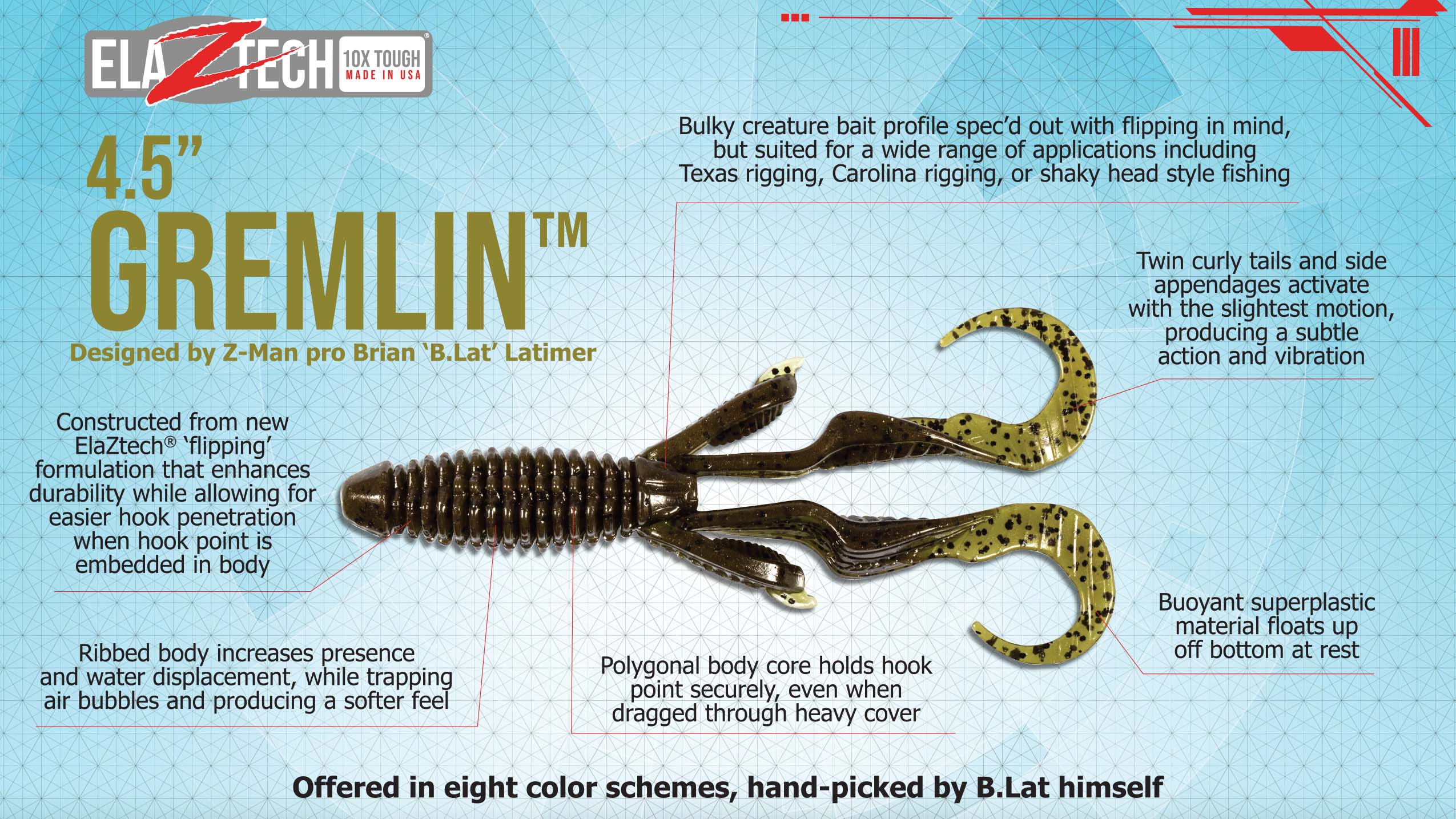 Z-Man Gremlin - 4 Pack