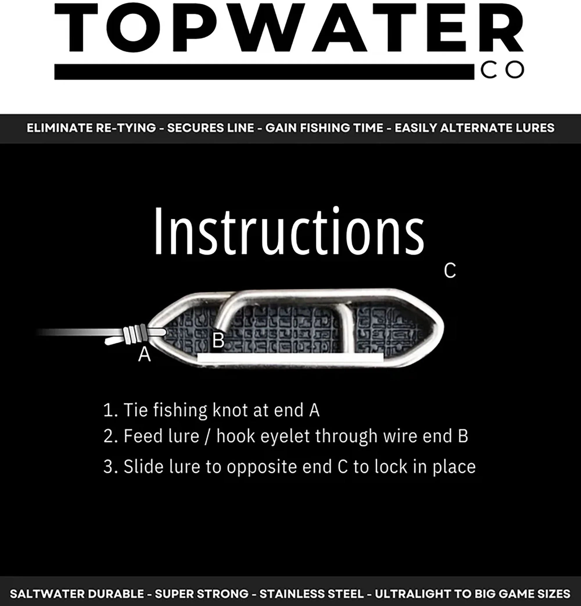Topwater Co Speed Clips