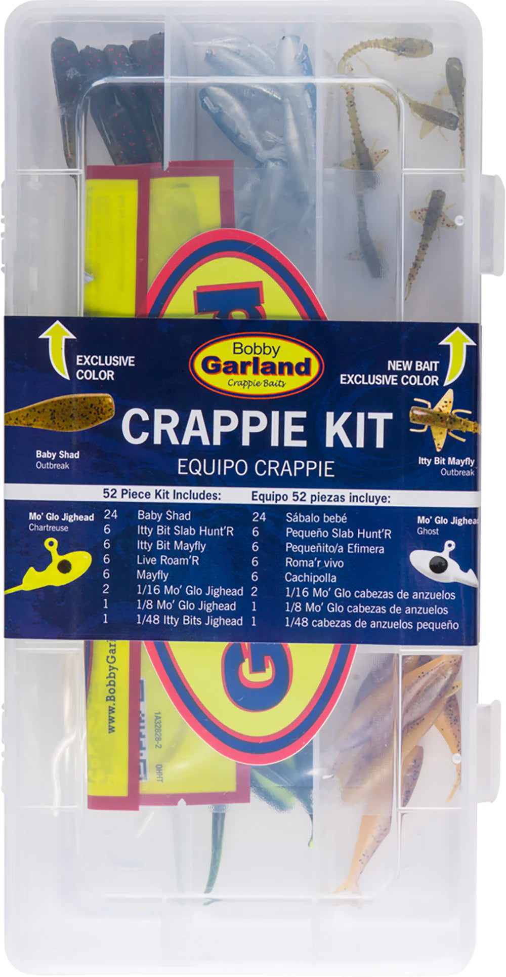 Bobbie Garland Crappie Kit - 52 Piece