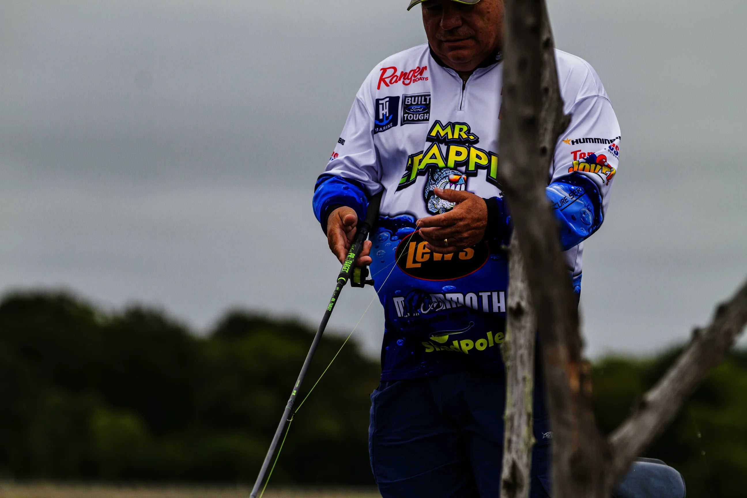Mr. Crappie x Lew's Pro Target Wally Marshall Crappie Spinning Rod