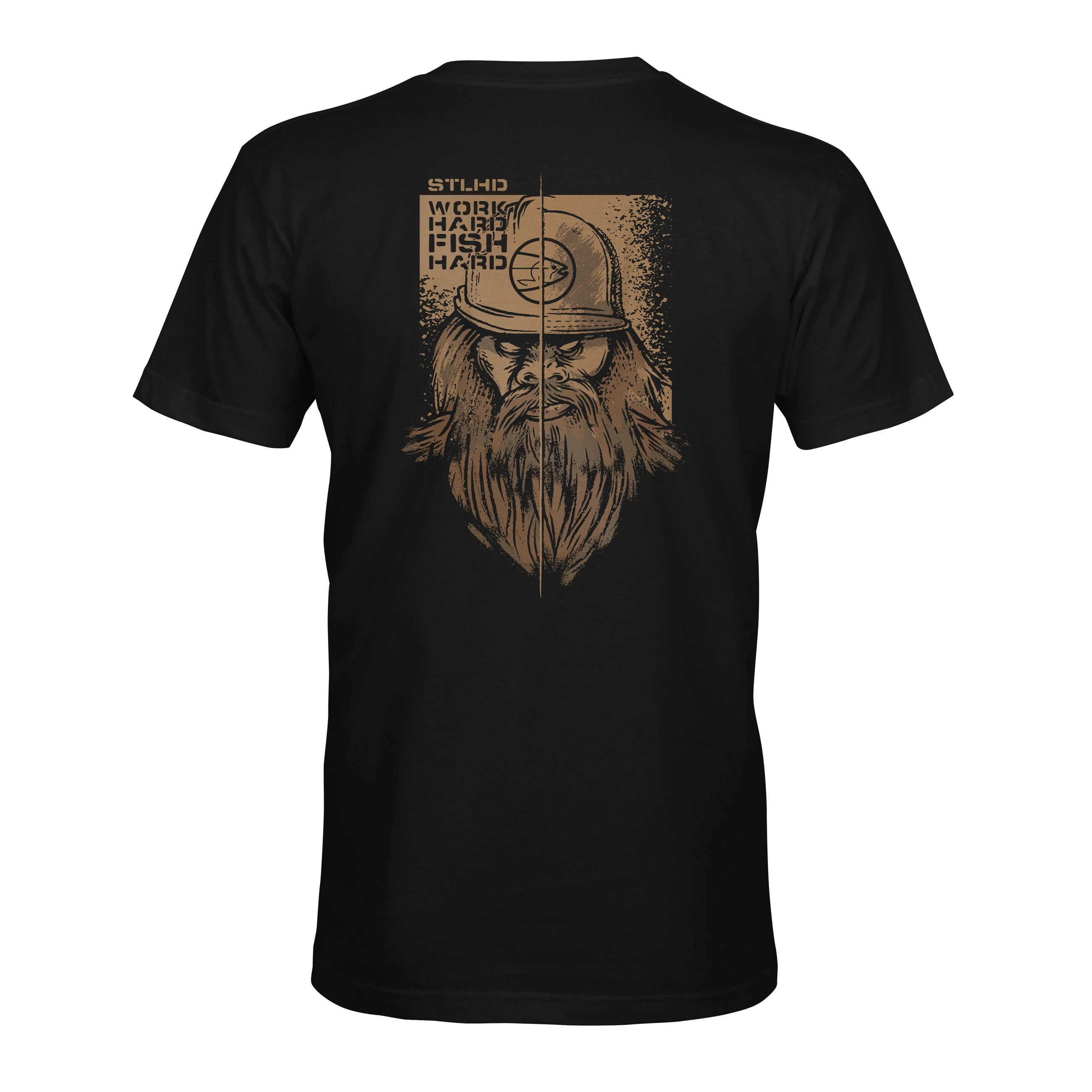 STLHD Men’s Work Hard Fish Hard T-Shirt