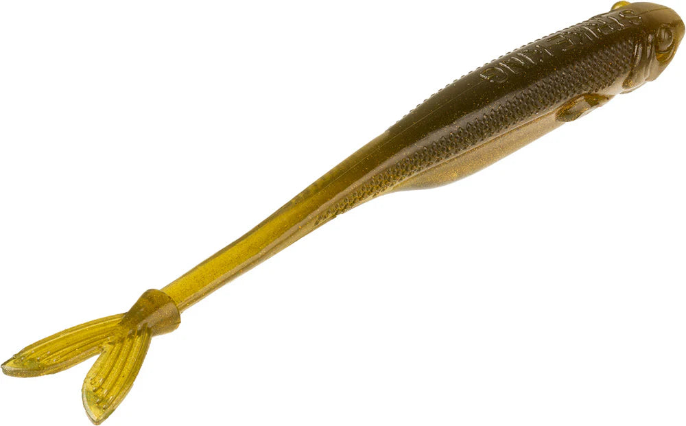 Strike King Spotlight Split Minnow Soft Jerkbait - 4 Inch