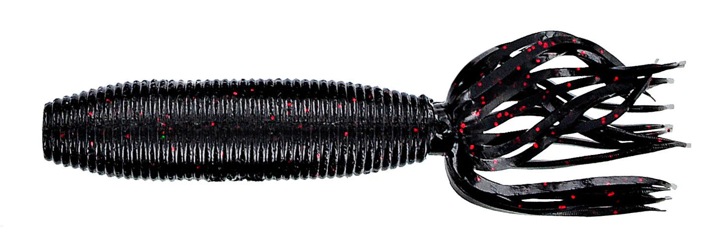 Gary Yamamoto 4 Inch Fat Ika Soft Plastic Skirted Grub - 10 Pack