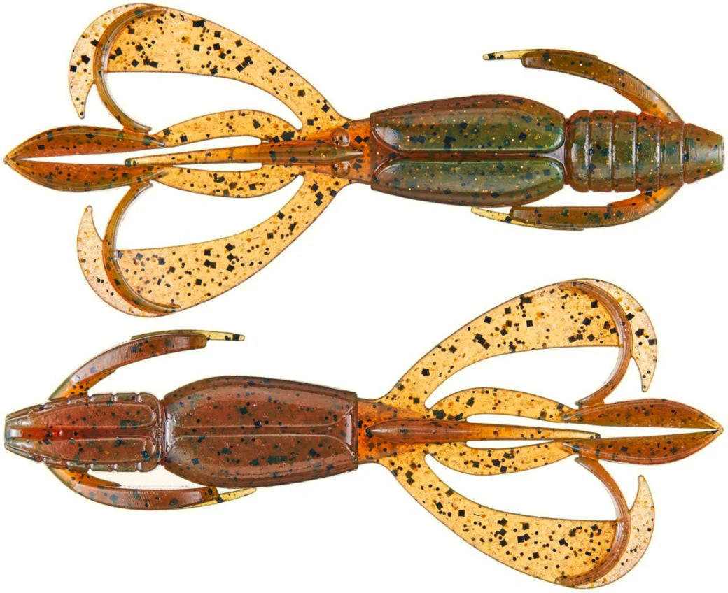 Keitech Crazy Flapper 4.4 inch Soft Plastic Creature Bait 6 pack