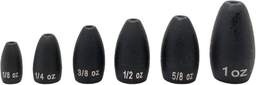 Departure Outdoors Tungsten Flipping Weights - 5 Pack