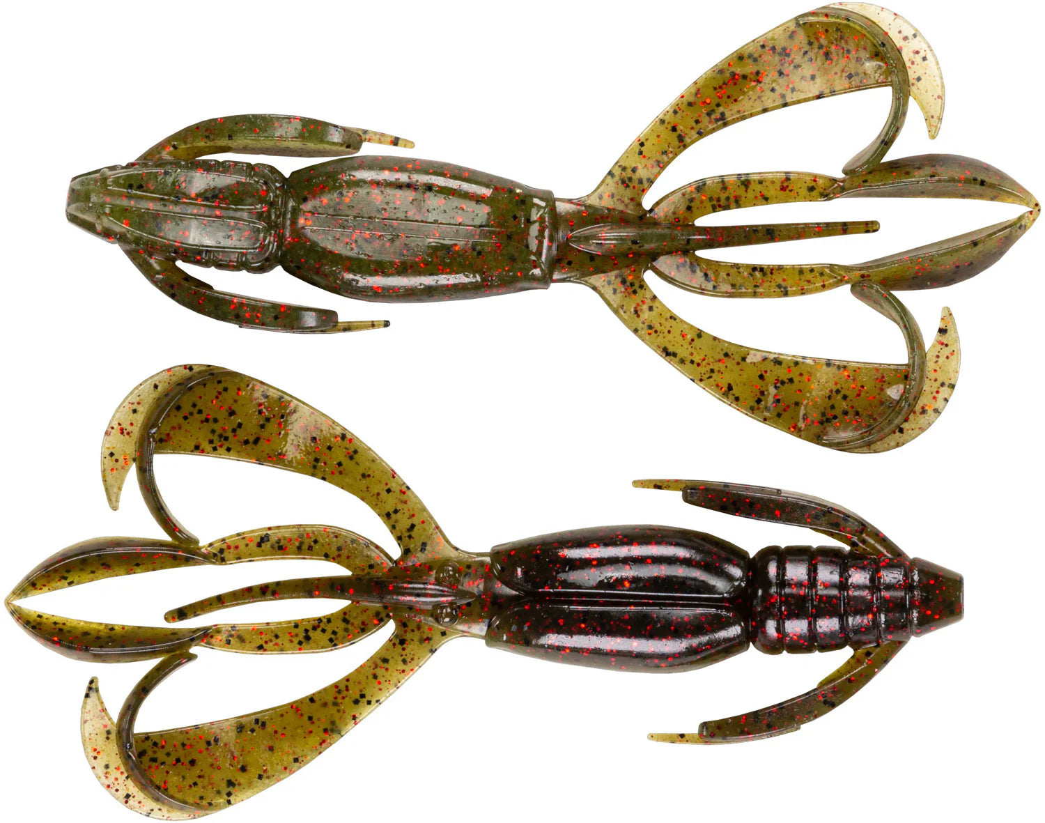 Keitech Crazy Flapper 3.6 inch Soft Plastic Creature Bait 7 pack