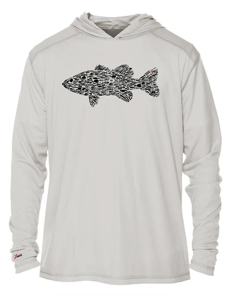 Z-Man Bass Baitz Tech Hoodiez