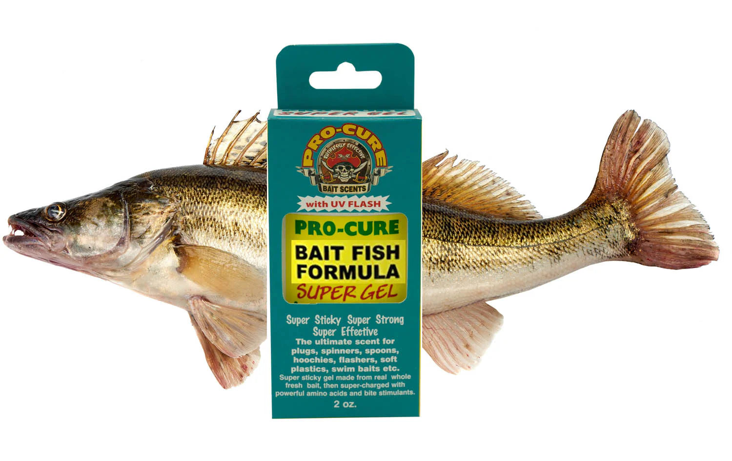 Pro-Cure Walleye Super Gel Scents 2 oz